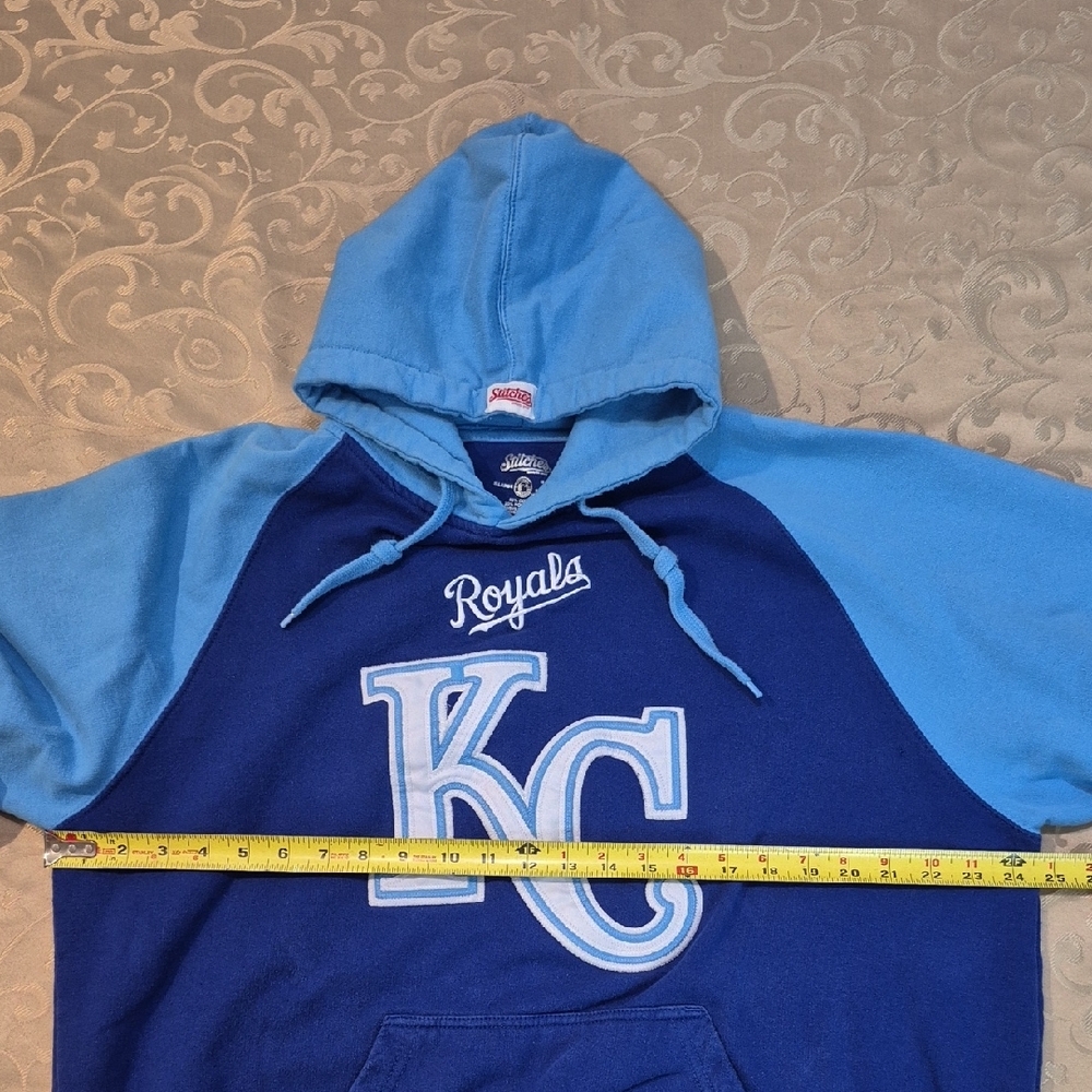 Stitches Blue KC Royals Men's Hoodie - Picture 7 of 10
